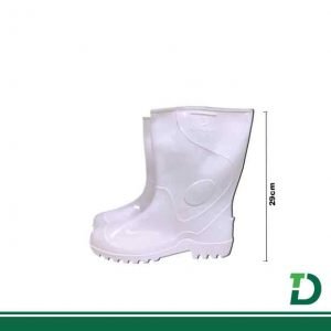 Bota De PVC Branca INNPRO Cano Médio
