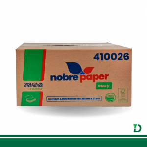 Interfolha NobrePaper EASY 2D Branco 100% Celulose Virgem  - Imagem 2