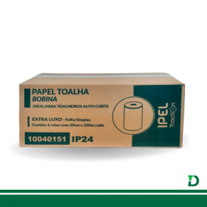 Interfolha Rolo Indaial ExtraLuxo 20cm x 200m 10040150-IP24
