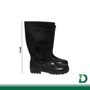 Bota De PVC Preta INNPRO Cano Longo