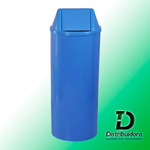 CESTO PLÁSTICO 22 Lts e COM 50 CM DE ALTURA Com tampa JSN Ref: EB12a - Imagem 3