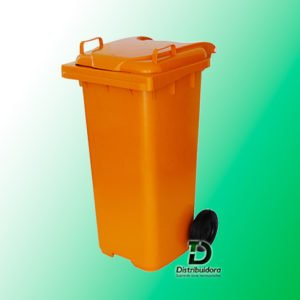 Contêiner plástico 120 Litros com rodas JSN Ref: C120a