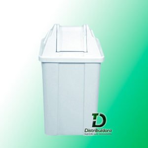 Cesto quadrado 60 Litros com tampa vai-vem JSN Ref: Q60
