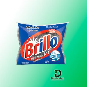 Palha de aço BOMBRIL Brillo Nº 1