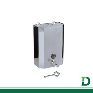 Saboneteira em aço inox com fechadura JSN Ref: J16