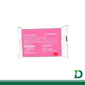 Esponja Antiaderente Vermelha  Scotch-Brite Uso Profissional