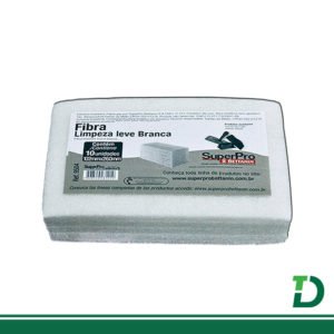 Fibra BRANCA limpeza uso leve BETTANIN C/ 10 un. Ref: 9504