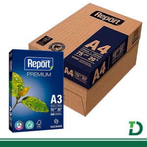 Papel A4 REPORT com 500 Folhas