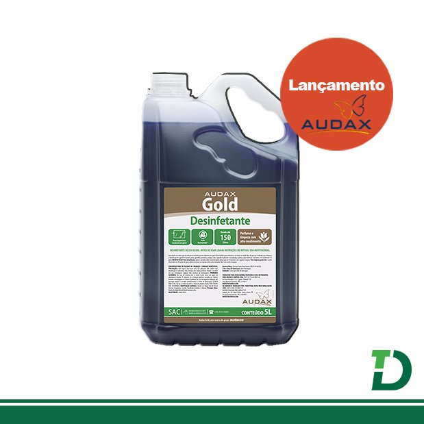 Desinfetante Audax Gold Floral 5 Lts