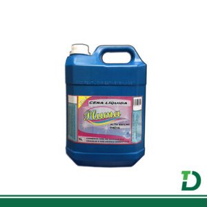 Cera Líquida Preta Alto brilho PLUMA 5Lts 