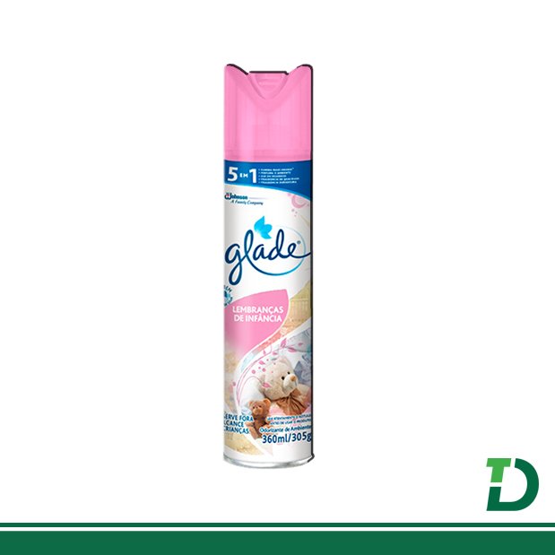 Odorizador Glade Aerossol Lembranças de Infância 360ml