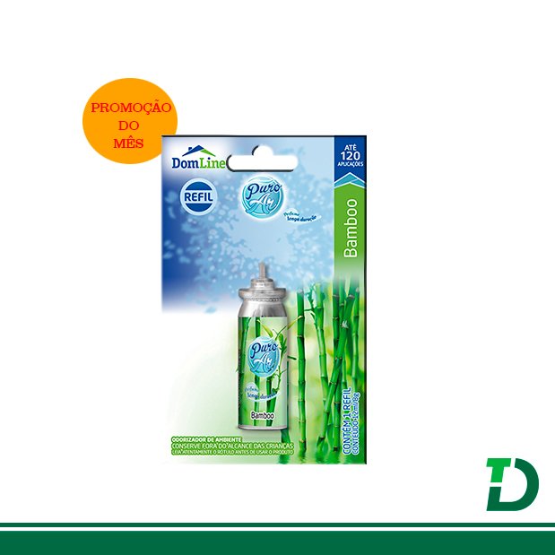 Ampola Puro Ar Refil Bamboo 12ml