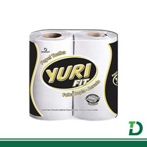 Papel Toalha Yuri Fit c/ 2 rolos 