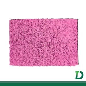 Tapete 100% Algodão 40cm X 60cm ENROLADINHO Rosa
