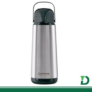 Garrafa Térmica pressão Termolar 1.8 litros Inox