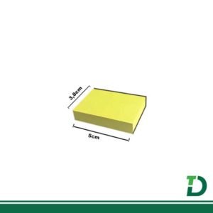 Bloco Auto-Adesivo KAZ  4 blocos de 3,8cm x 5cm  e 100 folhas cada - Imagem 2