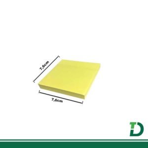 Bloco Auto-Adesivo KAZ 7,6cm x 7,6cm c/ 100 folhas - Imagem 2