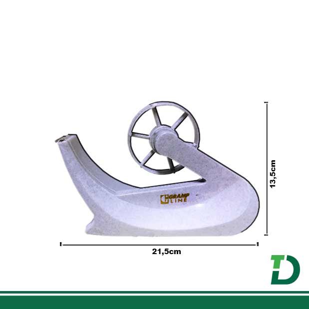 Porta Durex GRAMP LINE linha SF 2000 Branco Marmorizado