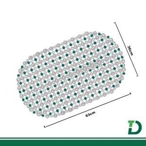 Tapete de Banho Ventosas 33cm x 35cm - Imagem 2