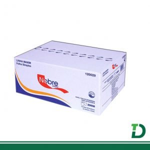 Interfolha Rolo Nobre Maxim 20cm x 200m 100% Celulose Virgem