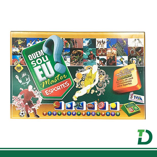 Jogo QUEM SOU EU Master Sportes TOIA BRINQUEDOS Ref: 12075