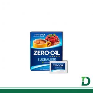 Adoçante Sache ZERO-CAL Sucralose caixa c/ 50 Envelopes 800mg