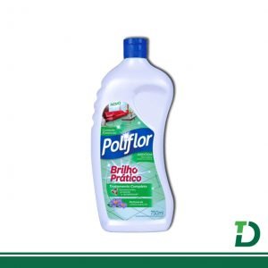 Cera Poliflor Brilho Prático Ardósia com 750ml