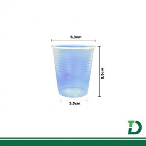 Copo Descartável 80ml Copomais Transparente