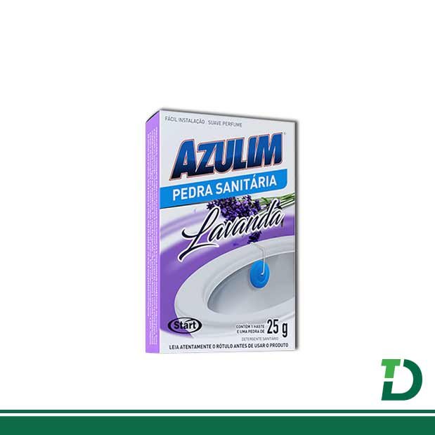 Pedra Sanitária Lavanda Start Azulin 25g