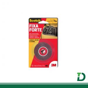 Fita Dupla Fece 3M FIXA FORTE Áreas Externas
