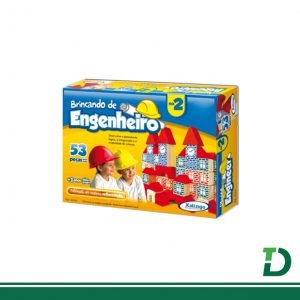 Brincando de Engenheiro 53 peças XALINGO
