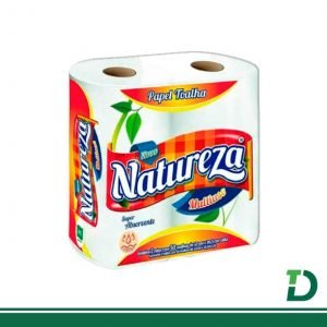 Papel Toalha Natureza c/ 2 rolos