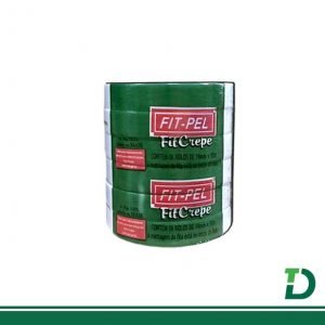 Fita Crepe Adesiva FIT-PEL 19mm x 50 Metros